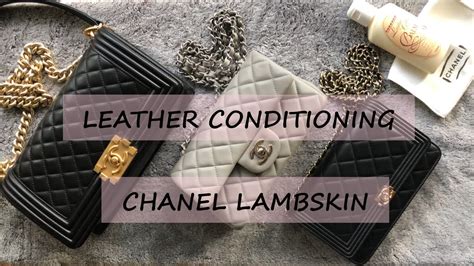 chanel leather conditioner|Chanel leather lambskin bags.